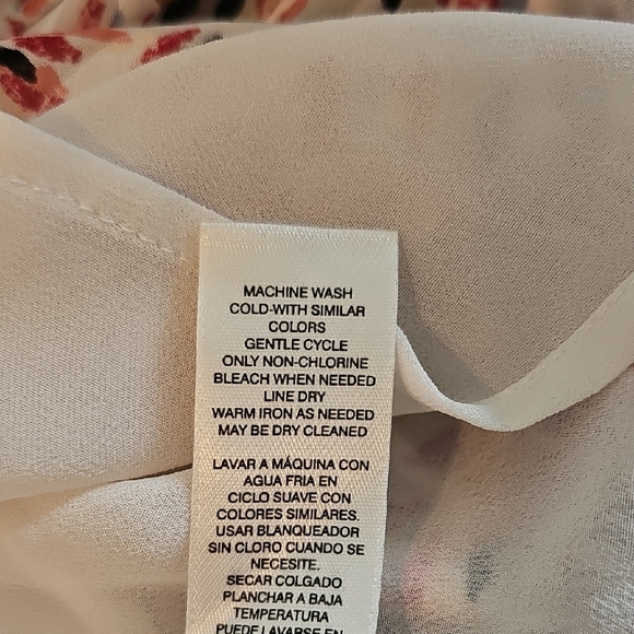 White House Black Market Multicolor Patterned Tank Top - Picture 6 of 6